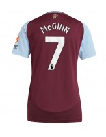 Ženske Nogometnih dresov Aston Villa John McGinn #7 Domači 2024-25 Kratki rokavi